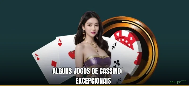 Roleta e blackjack equipe777